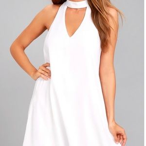 Lulus white swing dress